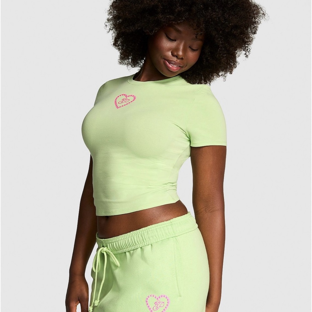 VS PINK Cotton Baby Tee